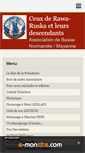 Mobile Screenshot of ceuxderawa-ruskadebassenormandie.com