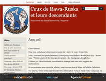 Tablet Screenshot of ceuxderawa-ruskadebassenormandie.com